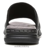 Gordon Slide Sandal Unisex Dr. Scholl's 4Z4JXV270 Black - Image 6