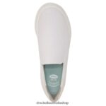 Happiness Lo Slip On Sneaker Unisex Dr. Scholl's 4Z4JXV84 White Fabric - Image 4