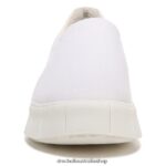 Happiness Lo Slip On Sneaker Unisex Dr. Scholl's 4Z4JXV84 White Fabric - Image 5