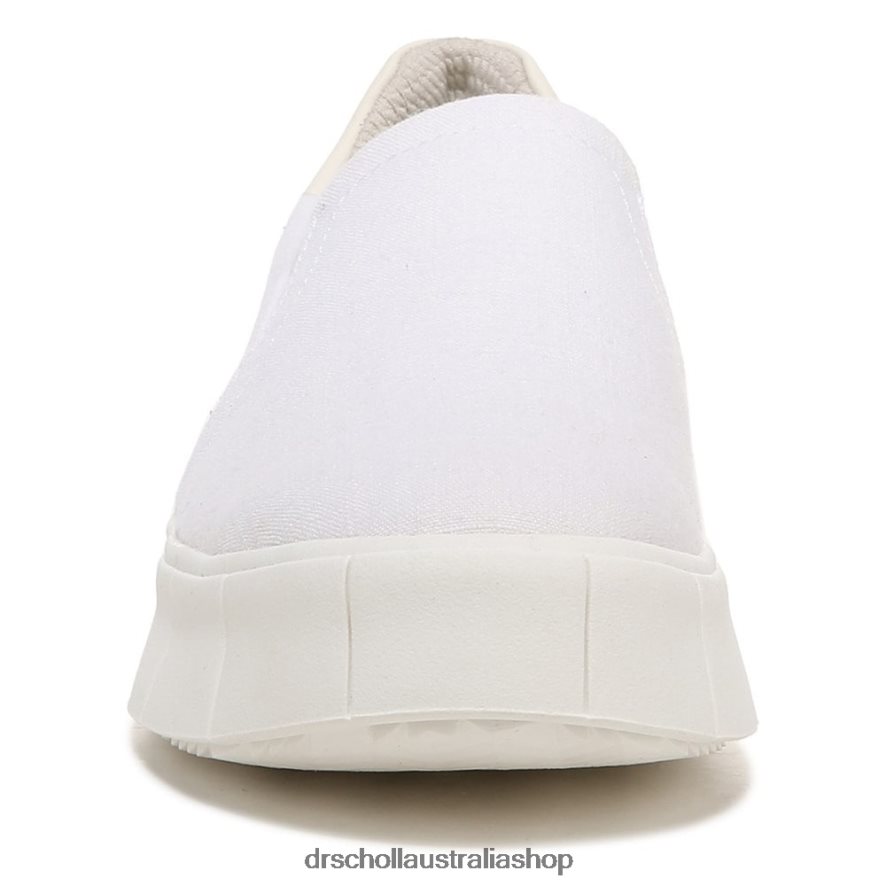 Happiness Lo Slip On Sneaker Unisex Dr. Scholl's 4Z4JXV84 White Fabric - Image 5