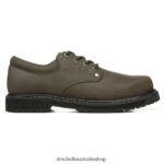 Harrington II Slip Resistant Oxford Unisex Dr. Scholl's 4Z4JXV284 Brown Leather - Image 2