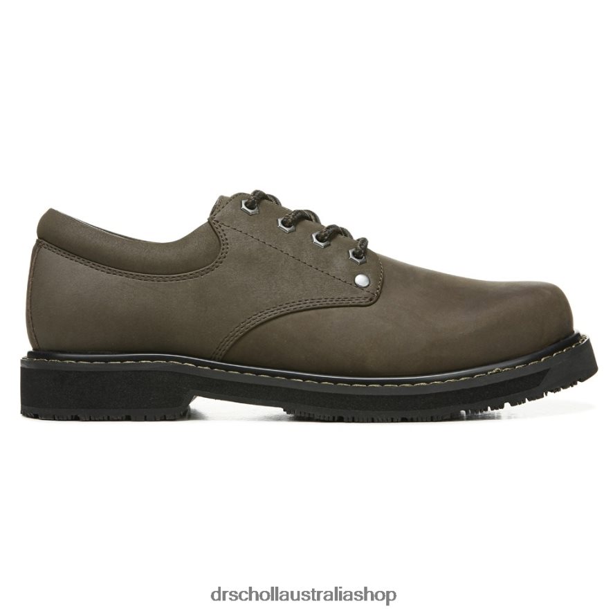 Harrington II Slip Resistant Oxford Unisex Dr. Scholl's 4Z4JXV284 Brown Leather - Image 2