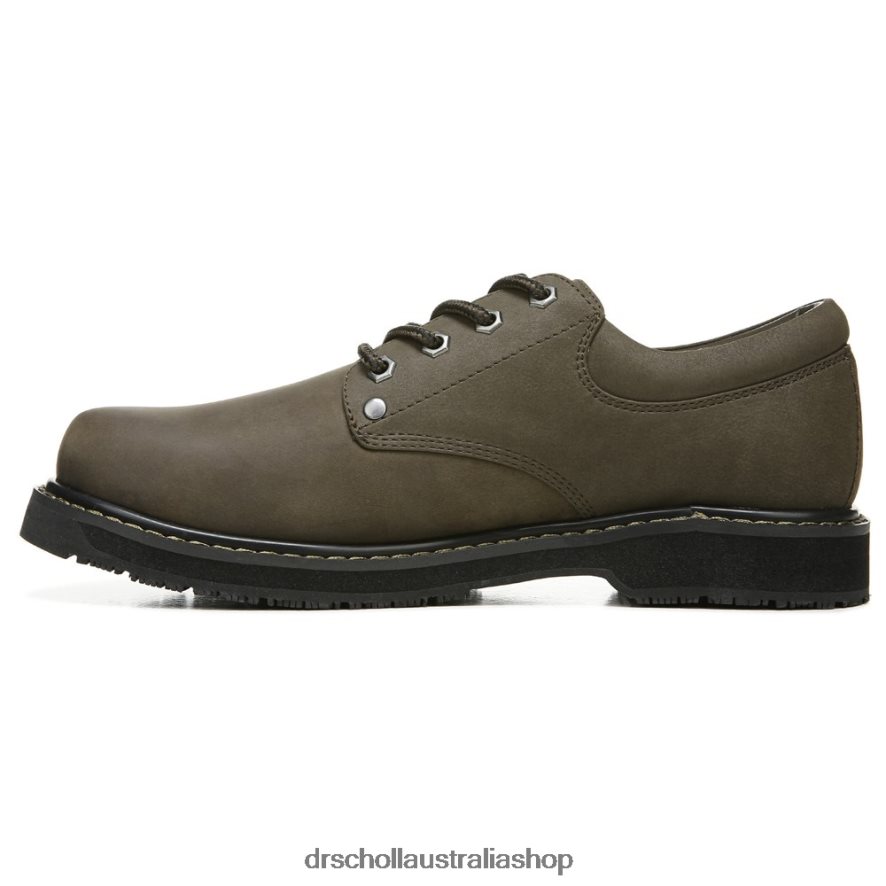 Harrington II Slip Resistant Oxford Unisex Dr. Scholl's 4Z4JXV284 Brown Leather - Image 3