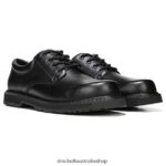 Harrington II Slip Resistant Oxford Unisex Dr. Scholl's 4Z4JXV285 Black Leather