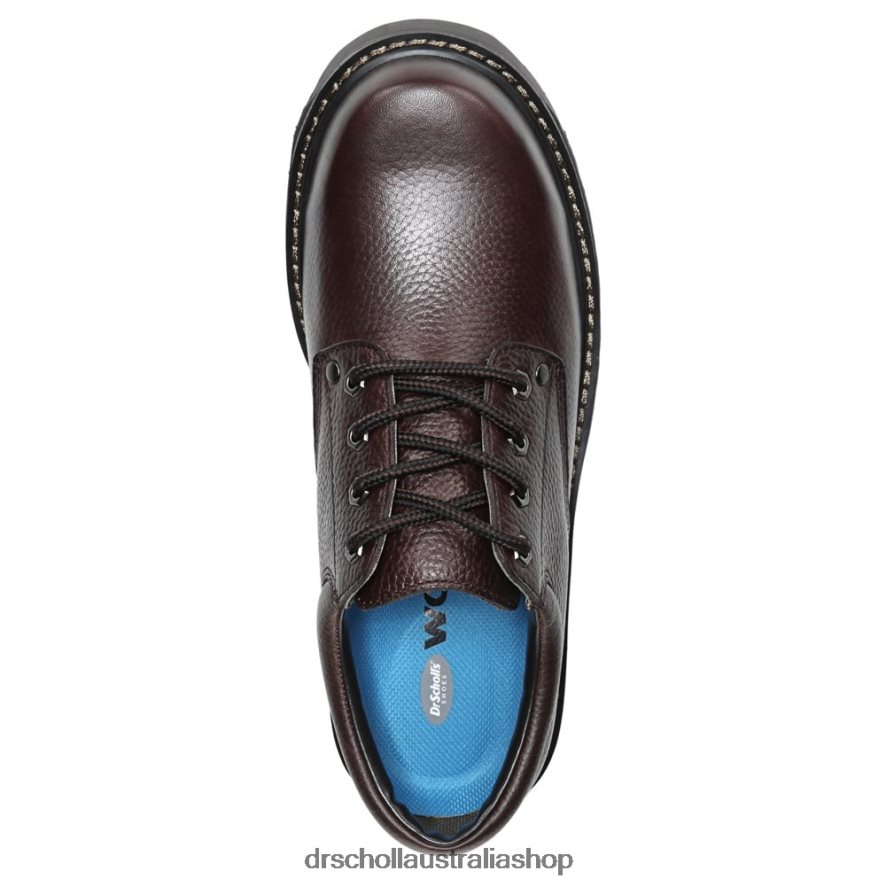 Harrington II Slip Resistant Oxford Unisex Dr. Scholl's 4Z4JXV286 Brown Leather - Image 4