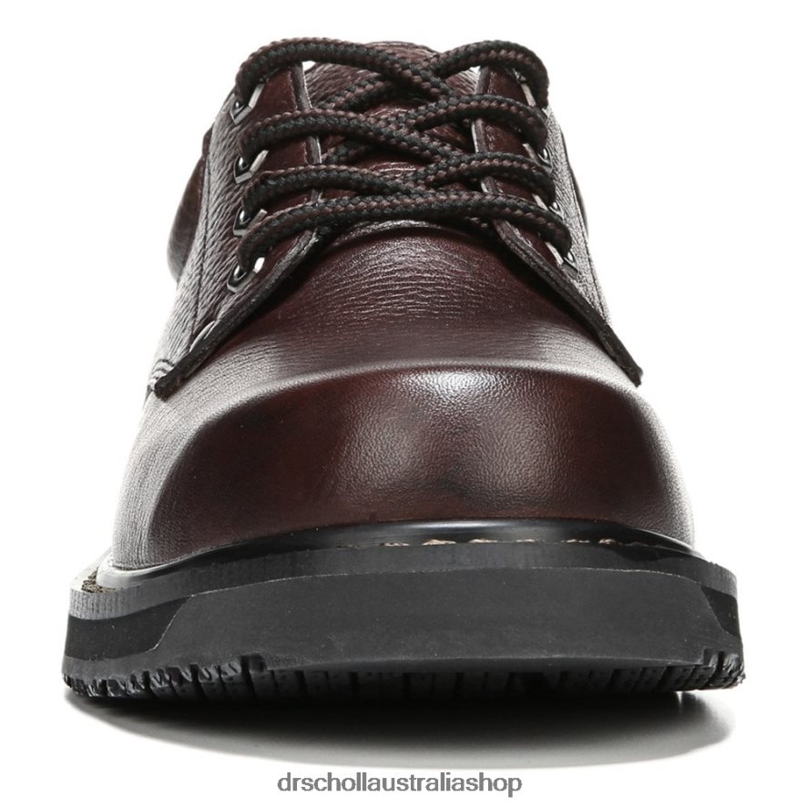 Harrington II Slip Resistant Oxford Unisex Dr. Scholl's 4Z4JXV286 Brown Leather - Image 5