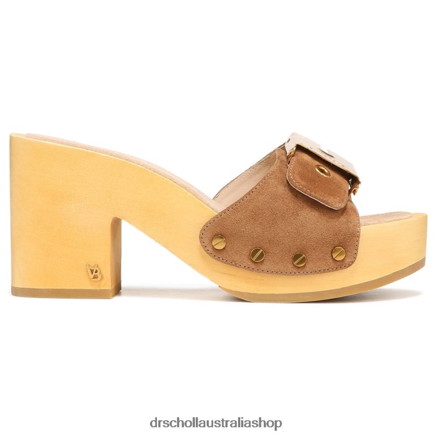 Hula Sandal Unisex Dr. Scholl's x Veronica Beard 4Z4JXV131 Hazelwood Brown Suede - Image 2