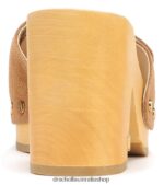 Hula Sandal Unisex Dr. Scholl's x Veronica Beard 4Z4JXV131 Hazelwood Brown Suede - Image 6