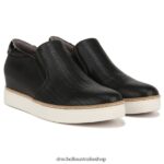 If Only Wedge Sneaker Unisex Dr. Scholl's 4Z4JXV57 Black Synthetic