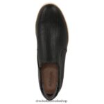 If Only Wedge Sneaker Unisex Dr. Scholl's 4Z4JXV57 Black Synthetic - Image 4