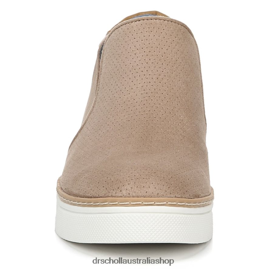 If Only Wedge Sneaker Unisex Dr. Scholl's 4Z4JXV60 Toasted Taupe Microfiber Perf - Image 5
