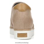 If Only Wedge Sneaker Unisex Dr. Scholl's 4Z4JXV60 Toasted Taupe Microfiber Perf - Image 6