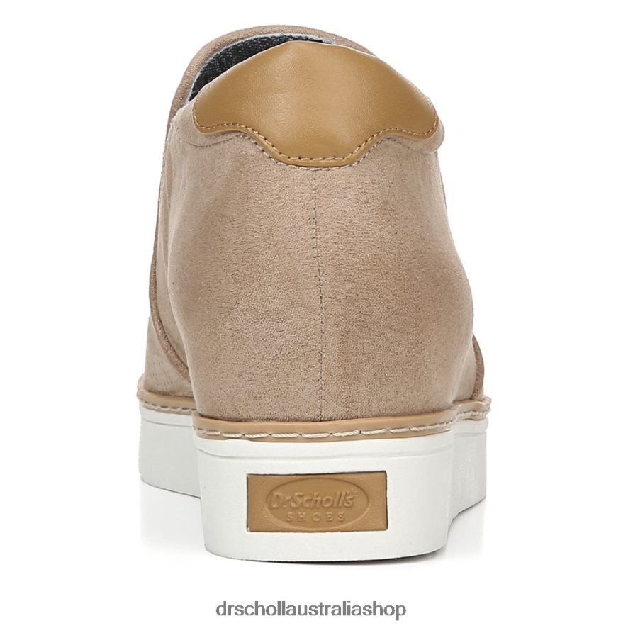 If Only Wedge Sneaker Unisex Dr. Scholl's 4Z4JXV60 Toasted Taupe Microfiber Perf - Image 6