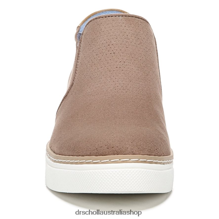 If Only Wedge Sneaker Unisex Dr. Scholl's 4Z4JXV61 Cocoa Brown Fabric - Image 5