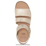 Island Glow Flat Sandal Unisex Dr. Scholl's 4Z4JXV21 Gold - Image 4
