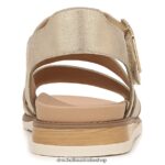 Island Glow Flat Sandal Unisex Dr. Scholl's 4Z4JXV21 Gold - Image 6
