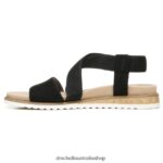 Islander Sandal Unisex Dr. Scholl's 4Z4JXV124 Black Microfiber - Image 3