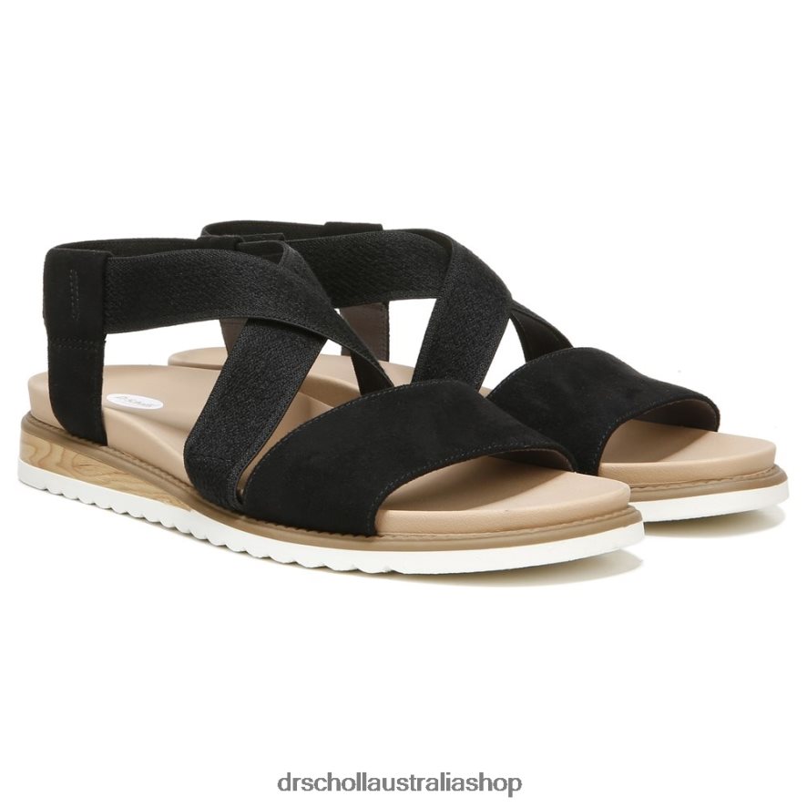 islander_sandal_unisex_dr_scholls_4z4jxv124_black_microfiber.jpg Islander Sandal Unisex Dr. Scholl's 4Z4JXV124 Black Microfiber - Image 1