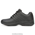 Kimberly II Slip Resistant Sneaker Unisex Dr. Scholl's 4Z4JXV249 Black Leather - Image 3