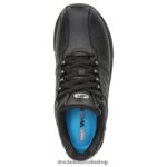 Kimberly II Slip Resistant Sneaker Unisex Dr. Scholl's 4Z4JXV249 Black Leather - Image 4