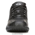 Kimberly II Slip Resistant Sneaker Unisex Dr. Scholl's 4Z4JXV249 Black Leather - Image 5