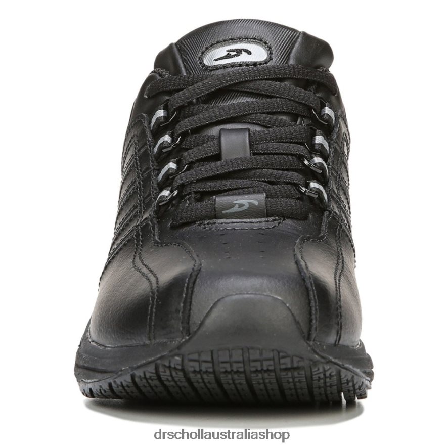 Kimberly II Slip Resistant Sneaker Unisex Dr. Scholl's 4Z4JXV249 Black Leather - Image 5