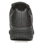 Kimberly II Slip Resistant Sneaker Unisex Dr. Scholl's 4Z4JXV249 Black Leather - Image 6