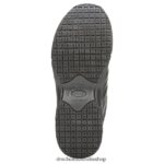 Kimberly II Slip Resistant Sneaker Unisex Dr. Scholl's 4Z4JXV249 Black Leather - Image 7