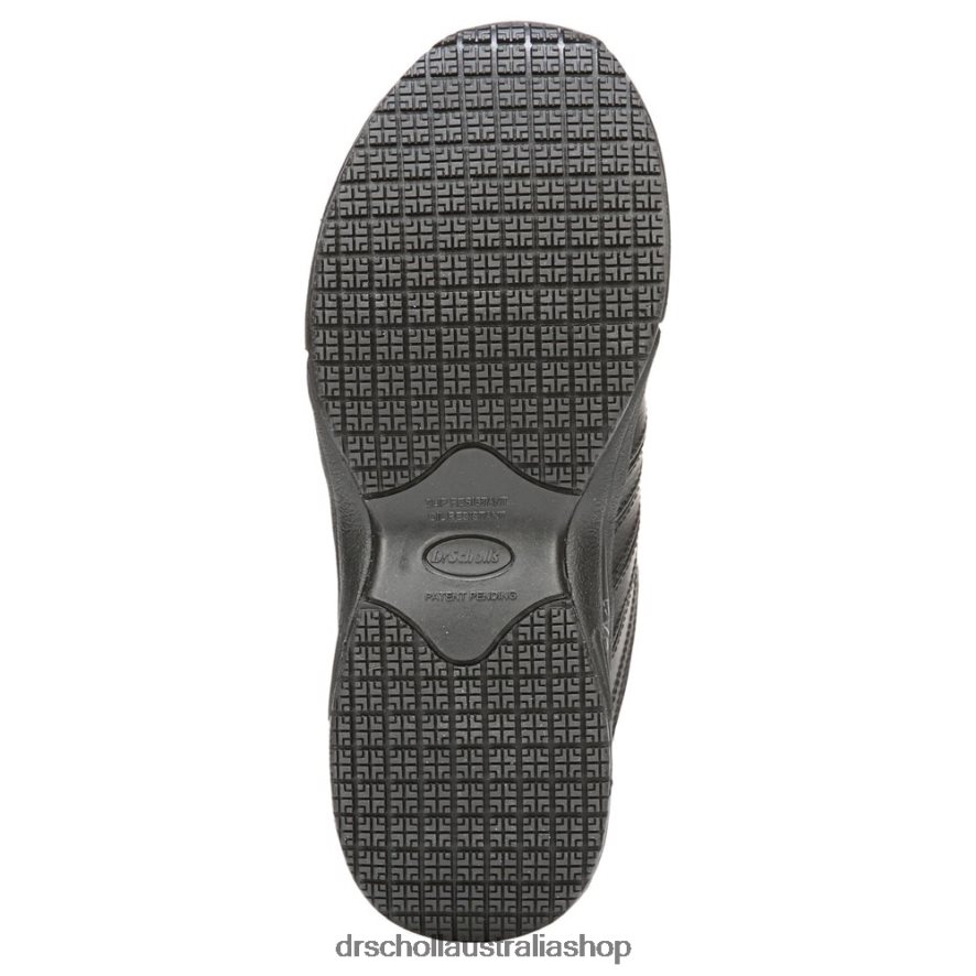 Kimberly II Slip Resistant Sneaker Unisex Dr. Scholl's 4Z4JXV249 Black Leather - Image 7