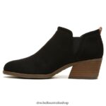 Laurel Ankle Bootie Unisex Dr. Scholl's 4Z4JXV51 Black Fabric - Image 3