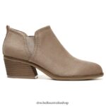 Laurel Ankle Bootie Unisex Dr. Scholl's 4Z4JXV52 Wood Brown Fabric - Image 2