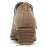 Laurel Ankle Bootie Unisex Dr. Scholl's 4Z4JXV52 Wood Brown Fabric - Image 6