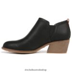 Laurel Ankle Bootie Unisex Dr. Scholl's 4Z4JXV54 Black Synthetic - Image 3