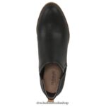 Laurel Ankle Bootie Unisex Dr. Scholl's 4Z4JXV54 Black Synthetic - Image 4