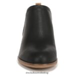 Laurel Ankle Bootie Unisex Dr. Scholl's 4Z4JXV54 Black Synthetic - Image 5