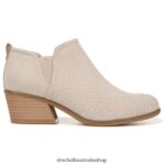 Laurel Ankle Bootie Unisex Dr. Scholl's 4Z4JXV56 Beige Fabric - Image 2