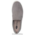 Madison Slip On Sneaker Unisex Dr. Scholl's 4Z4JXV27 Grey Micro Perf - Image 4