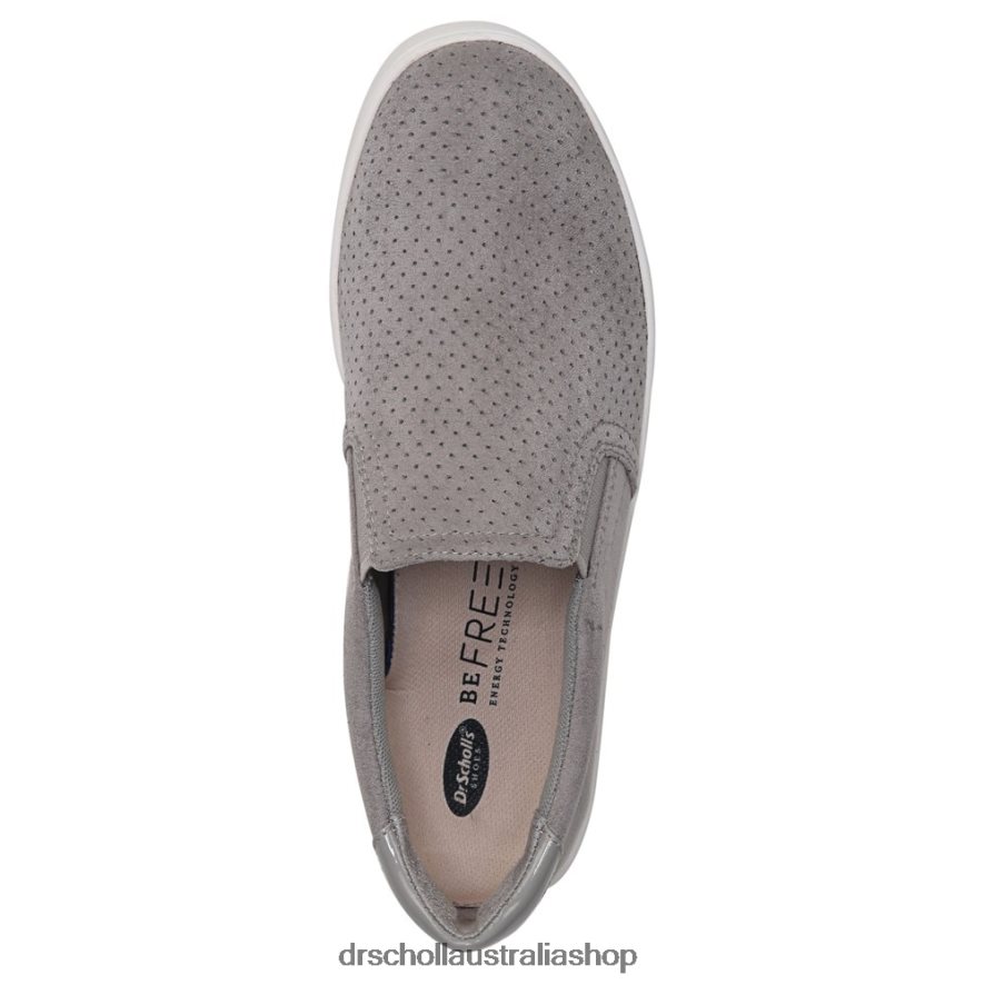 Madison Slip On Sneaker Unisex Dr. Scholl's 4Z4JXV27 Grey Micro Perf - Image 4