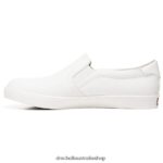 Madison Slip On Sneaker Unisex Dr. Scholl's 4Z4JXV31 White Lizard - Image 3