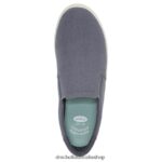 Madison Slip On Sneaker Unisex Dr. Scholl's 4Z4JXV38 Blue Fabric - Image 4