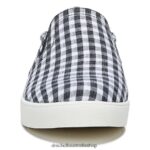 Madison Slip On Sneaker Unisex Dr. Scholl's 4Z4JXV40 Black Gingham - Image 5