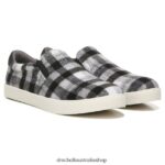 Madison Slip On Sneaker Unisex Dr. Scholl's 4Z4JXV41 Black Flannel