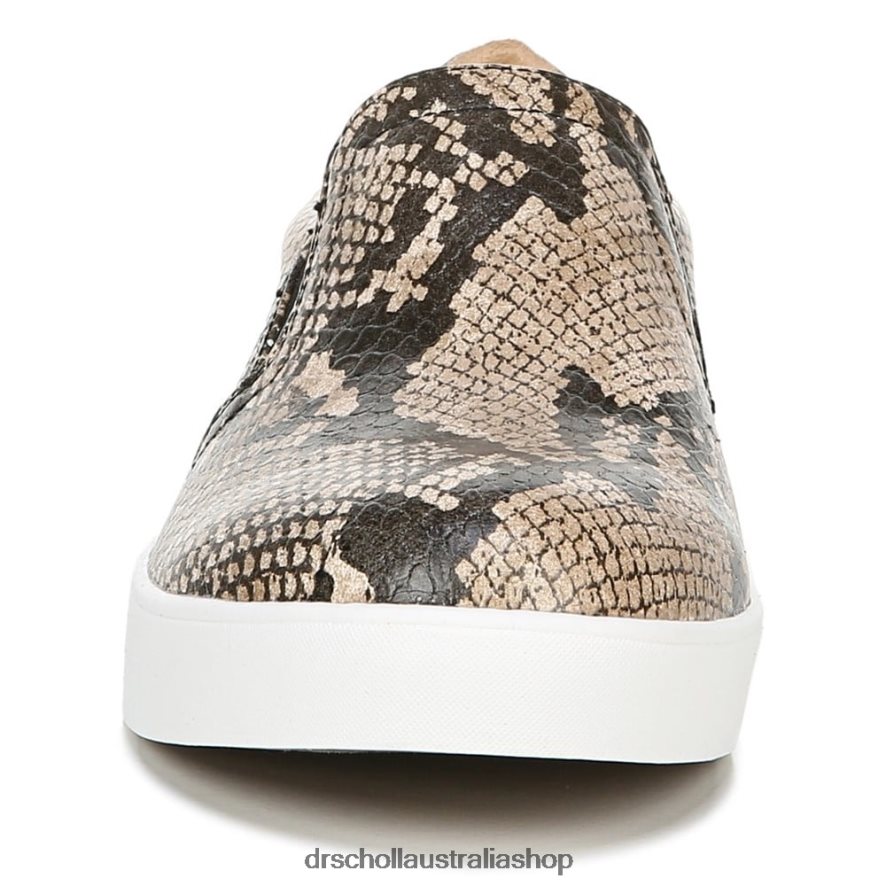 Madison Slip On Sneaker Unisex Dr. Scholl's 4Z4JXV42 Black/Tan Snake Print - Image 5