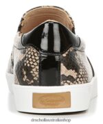 Madison Slip On Sneaker Unisex Dr. Scholl's 4Z4JXV42 Black/Tan Snake Print - Image 6