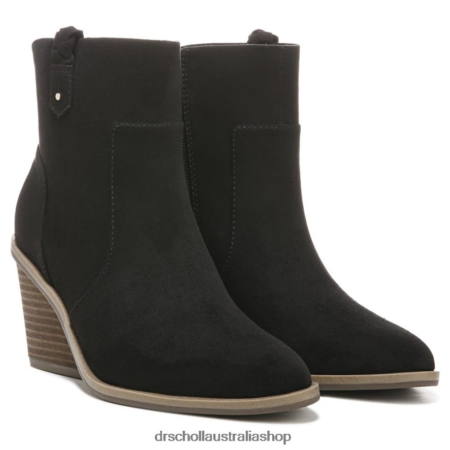 mirage_wedge_bootie_unisex_dr_scholls_4z4jxv168_black_fabric.jpg Mirage Wedge Bootie Unisex Dr. Scholl's 4Z4JXV168 Black Fabric - Image 1