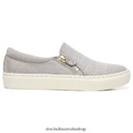 No Chill Slip On Sneaker Unisex Dr. Scholl's 4Z4JXV220 Soft Grey Microfiber - Image 2