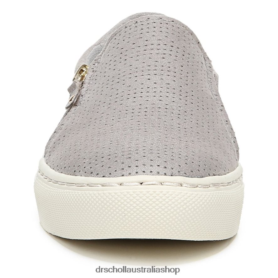 No Chill Slip On Sneaker Unisex Dr. Scholl's 4Z4JXV220 Soft Grey Microfiber - Image 5