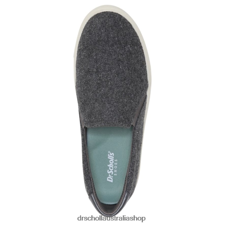 Nova Slip On Sneaker Unisex Dr. Scholl's 4Z4JXV67 Dark Grey Fabric - Image 4