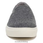 Nova Slip On Sneaker Unisex Dr. Scholl's 4Z4JXV67 Dark Grey Fabric - Image 5