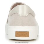 Nova Slip On Sneaker Unisex Dr. Scholl's 4Z4JXV69 Oyster Grey Microfiber Perf - Image 6